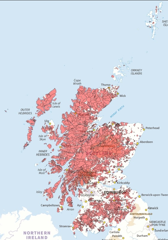 Land Ownership Map Who Owns Scotland