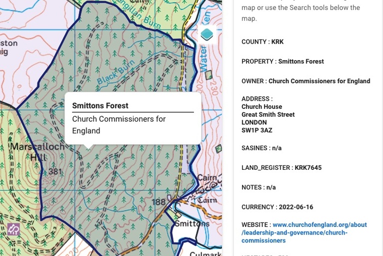 Land Ownership Map Who Owns Scotland
